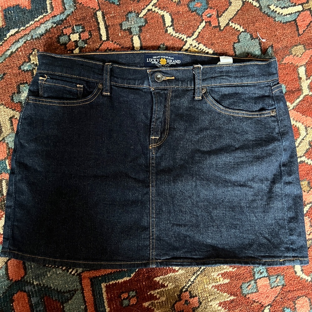 Lucky Brand Denim Skirt ‘Blossom Mini Skirt’